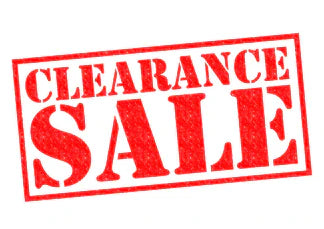 Clearance Sale