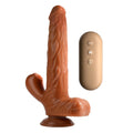 Lilo Realistic Heating and Thrusting Vibrating Dildo with Suction Stimulator (Wireless Remote)