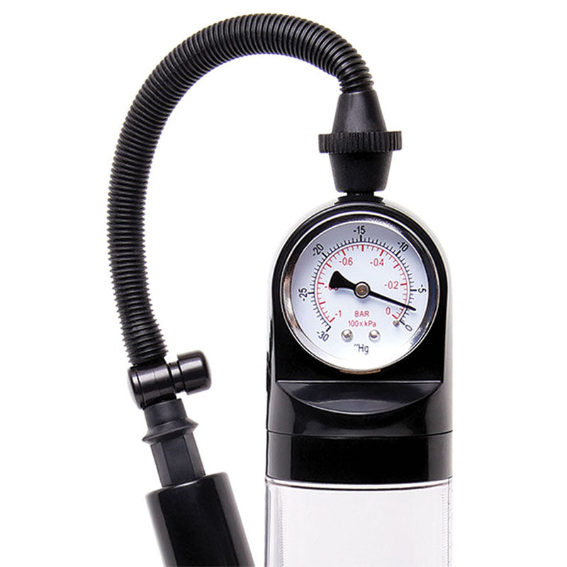 Adam & Eve Adam's Promax Pump - Clear Penis Pump with Masturbator Sleeve