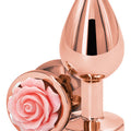 Rear Assets Rose Butt Plug - Pink