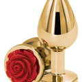 Rear Assets Rose Butt Plug - Red