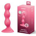 Satisfyer Triple Ball-R - Red - Red Beaded Anal Plug
