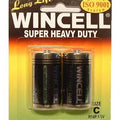 Wincell C Super Heavy Duty Batteries - Super Heavy Duty - C 2 Pack