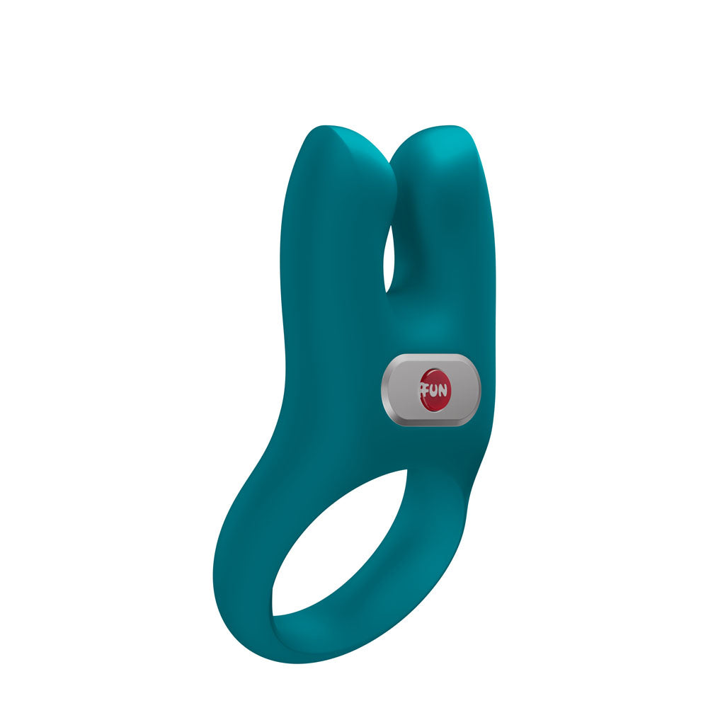 Fun Factory NOS PRO Bottle Green - Bottle Green USB-C Rechargeable Vibrating Cock Ring