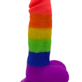 Pride Edition Rainbow Realistic dildo 7.5 Inch