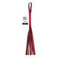 Sex & Mischief Exs & Ohs Crystal Flogger - Red Flogger Whip