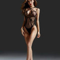 Cindylove Enticing Cross Neck Bodysuit - One Size