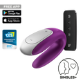 Satisfyer Double Fun Partner Vibrator with Connect App