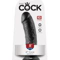 King Cock 8 Inch Cock - Black