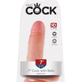 King Cock 7 Inch Cock with Balls